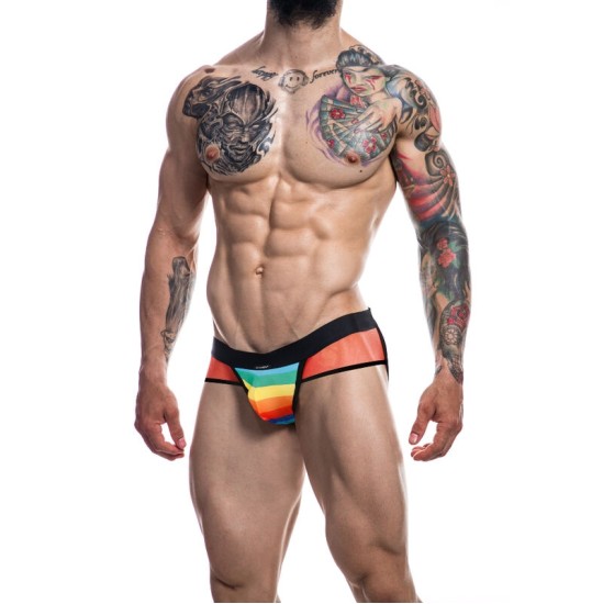 Cut4Men Jockstrap CUT4MEN - БАГАЖНИК RAINBOW XL