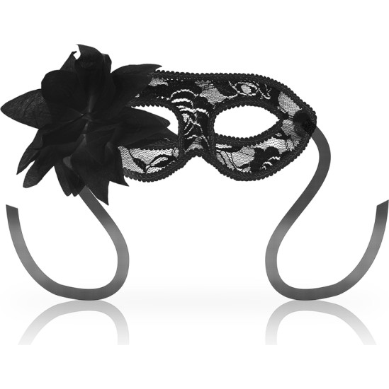 Ohmama Masks OHMAMA - MASKS BLACK LACE AND FLOWER MASKS