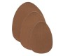 Bye Bra - Pull Ups BYE BRA BREAST LIFT PADS + 3 PAIRS OF SATIN NIPPLE COVERS - DARK BROWN SIZE F-H