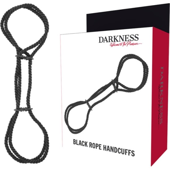 Darkness Bondage TUMŠUMS — 100% KOKVILNA ROKU DZELŽI VAI POTĪTES ROKU DZELŽI