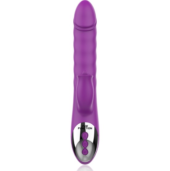 Fun Function Vibrators ar klitora stimulātoru