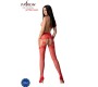 Passion Woman Garter & Stock PASSION - S027 RIBAPESU PUKKUPUNANE ÜKS SUURUS