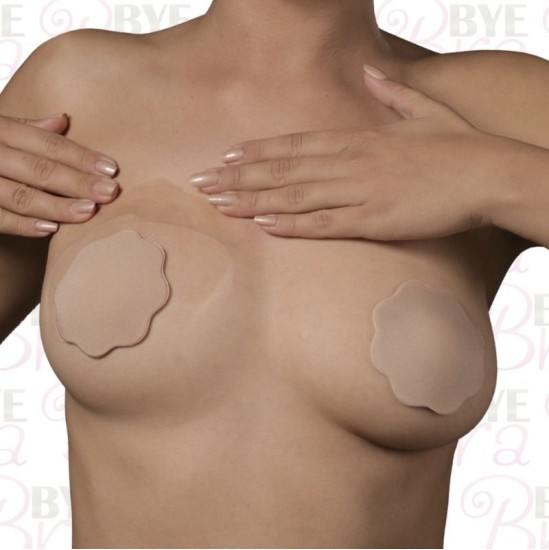 Bye Bra - Tapes BYE-BRA BREAST LIFT + SILICONE NIPPLE COVERS CUP F-H