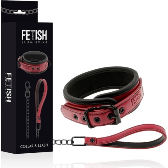 Fetish Submissive Dark Room NEOPRENE LINING CHAIN NECKLACE