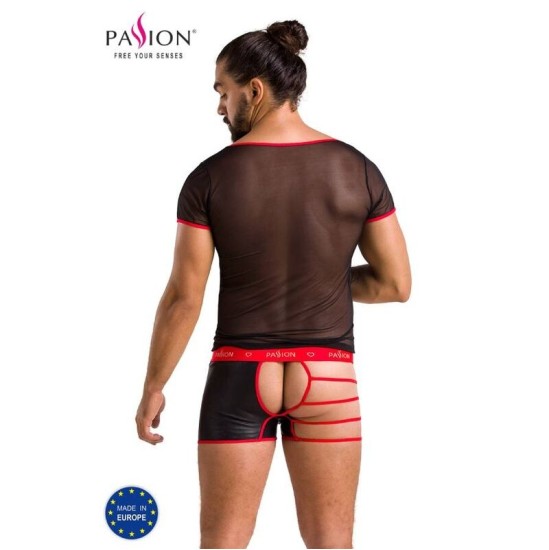 Passion Men PASSION - 055 SET MARK BLACK L/XL