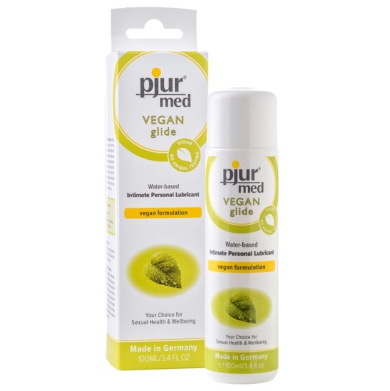 Pjur MED VEGAN GLIDE ŪDENS BĀZES LUBRIKANTS 100 ML