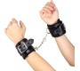 Secretplay 100% Fetish SECRETPLAY - BLACK BONDAGE HANDCUFFS BDSM COLLECTION