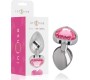 Intense Anal Toys INTENSE - METAL ALUMINUM ANAL PLUG HEART PINK SIZE L