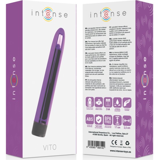 Intense Fun INTENSE VITO VIBRATOR LILLA