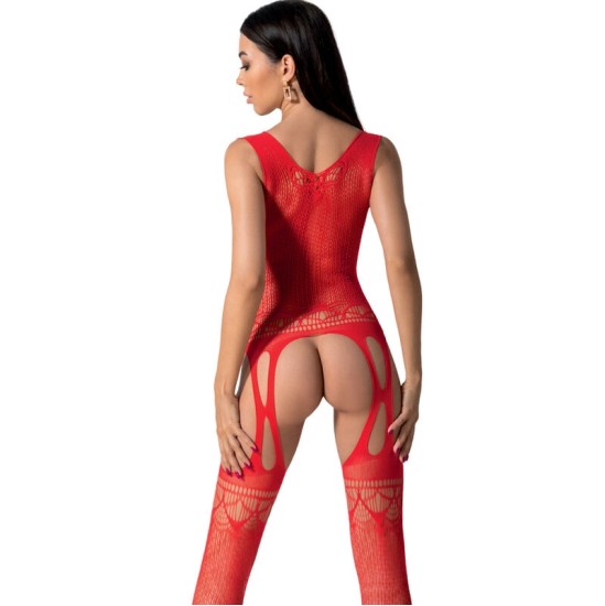 Passion Woman Bodystockings PASSION - BS099 RED BODYSTOCKING VIENS IZMĒRS