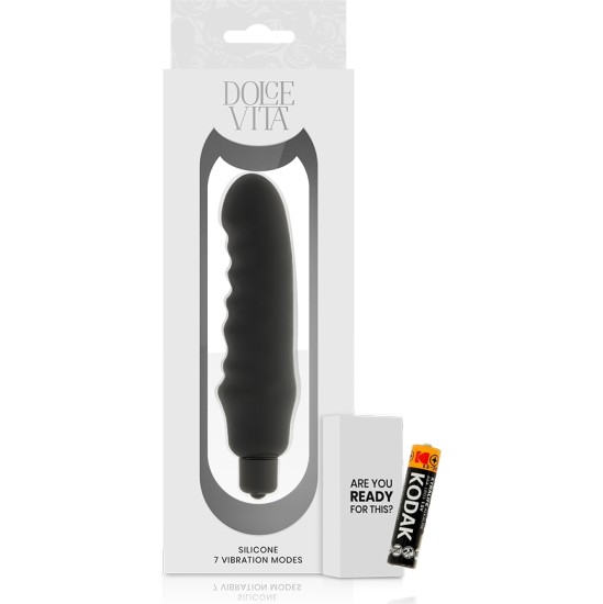 Dolce Vita GENIUS melns SILICONE