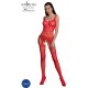 Passion Woman Bodystockings PASSION - ECO COLLECTION ТЕЛЕНЬ-ЧУЛКИ ECO BS005 RED