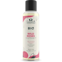 Intimateline Luxuria BIO WILD ROSE MASĀŽAS EĻĻA 100 ML