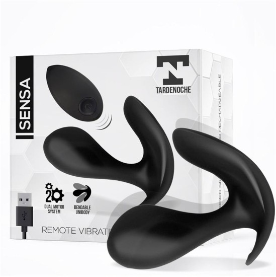 Tardenoche Sensa Stimulator Remote Control USB Liquid Silikone Black