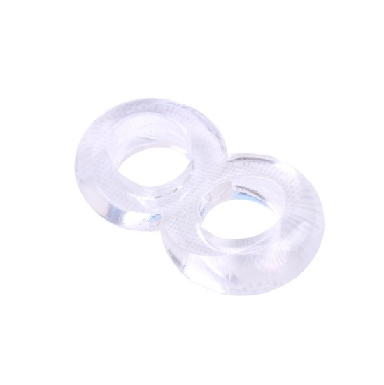 Chisa Duo Cock 8 Ball Ring-clear