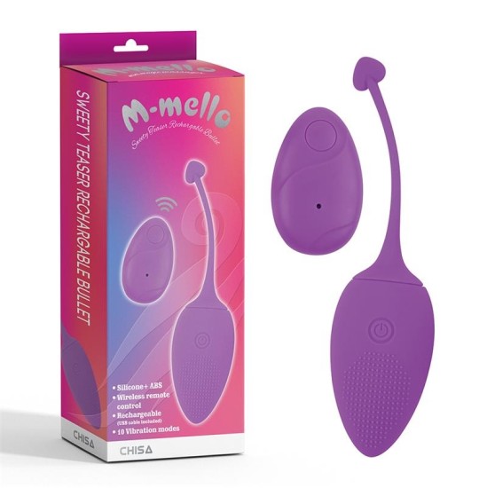 Chisa Vibrating Egg Remote Control Sweety Teaser USB 5.7