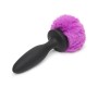 Happy Rabbit Anal Plug with Vibration and Double Base Purple Large