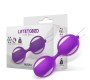 Latetobed Misha Double Kegel Balls Silicone Purple