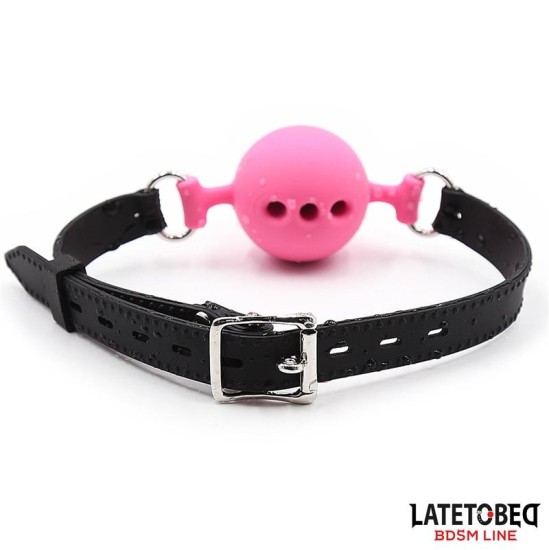 Latetobed Bdsm Line Hingav Silicone Ball Gag S - 4 cm