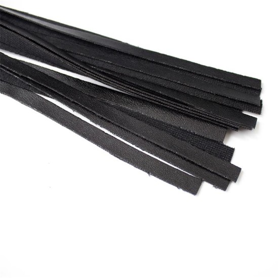 Latetobed Bdsm Line Flogger 45 cm Melns