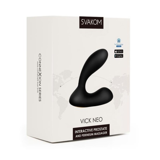 Svakom Prostate and P-Spot Stimulator Connexion Series Vick Neo with App