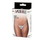 Amorable Micro Thong Silver Plated One Size