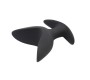 Chisa Pack 3 Gaping Anchor Silicone Black