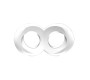 Chisa Duo Cock 8 Ball Ring-clear