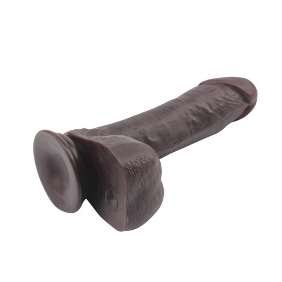 Chisa Divkāršā blīvuma dildo Fashion Dude 7.9 brūns