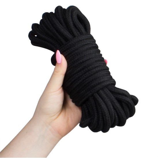 Secret Play Bondage Rope 10 m Black