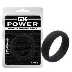 Chisa Infinity silikoonrõngas L must