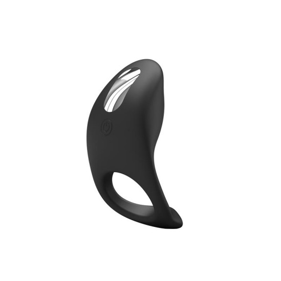 Prettylove Cockring Gemma USB Silicone Black