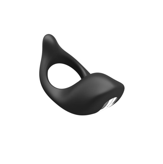 Prettylove Cockring Gemma USB Silicone Black