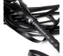 Latetobed Bdsm Line Flogger 45 cm Melns