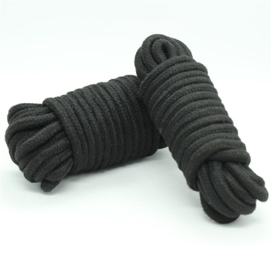 Latetobed Bdsm Line Bondage Cotton Rope 10 Meter Black