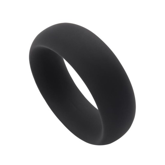 Chisa Infinity Silicone Ring L Black