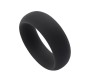 Chisa Infinity Silicone Ring L Black