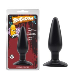 Chisa Butt Plug Rubicon 13,5 x 4,5 cm Melns