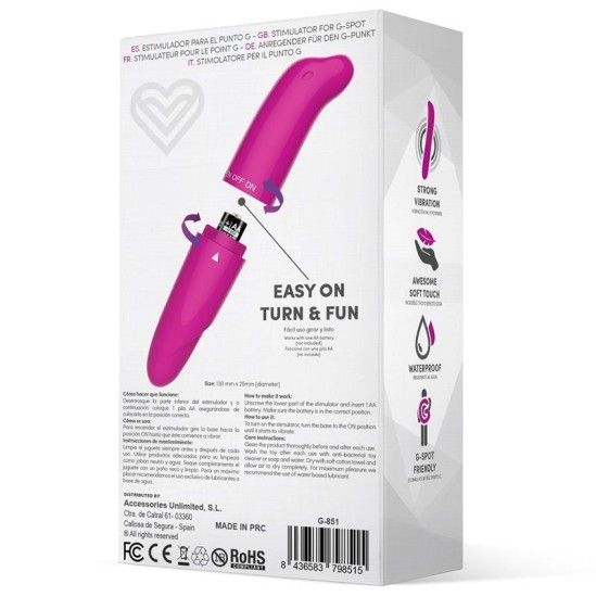 Latetobed Стимулятор Morton Easy Quick Pink Розовый