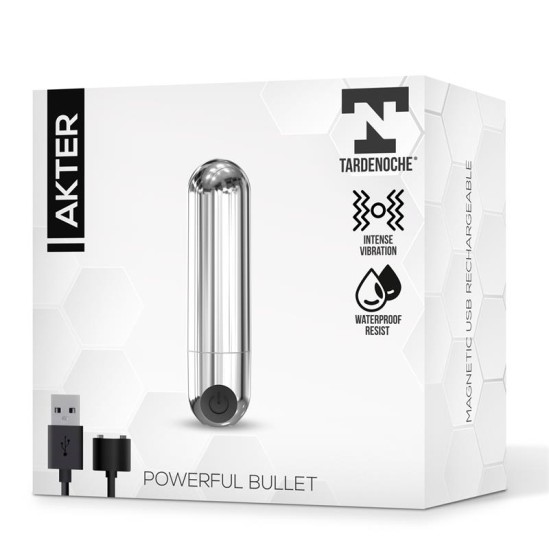 Tardenoche Akter Vibrating Bullet Super Powerfull Magnetic USB