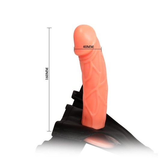 Baile Strap-On with Hollow Dildo 16 cm