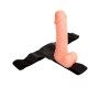 Baile Reguliuojamas dirželis su Dildo 18 cm