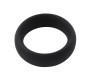 Chisa Infinity Silicone Ring L Black