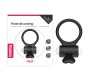 Lovetoy Vibrējošs Cockring Power Clit Black