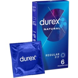 Durex Prezervatīvi Natural 6ud