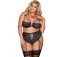 Subblime Queen Plus Size SUBBLIME QUEEN PLUS — SUJETADOR Y BIKŠU KOMPLEKTS CON LIGUERO