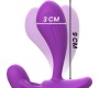 Intense Anal Toys INTENSE - SHELLY ANAL PLUG REMOTE CONTROL PURPLE