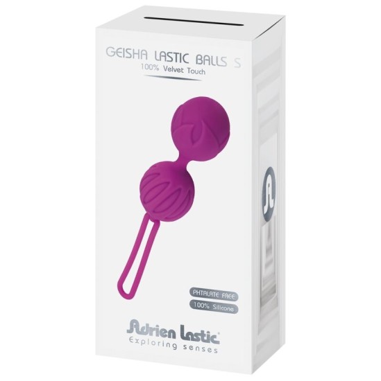 Adrien Lastic СИЛИКОНОВЫЕ ШАРИКИ GEISHA, РАЗМЕР S, ФИОЛЕТОВЫЕ