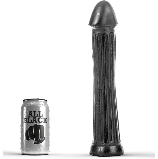 All Black PISK DILDO 31 CM