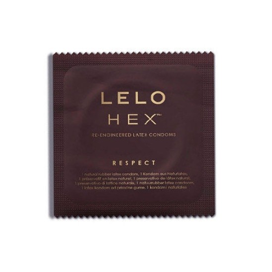 Lelo HEX CONDOMS RESPECT XL 12 PACK